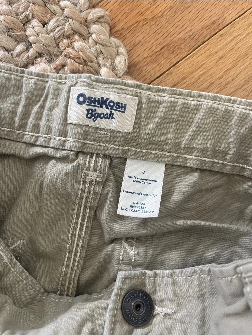 OshKosh B'gosh Boys' Light Khaki Pants